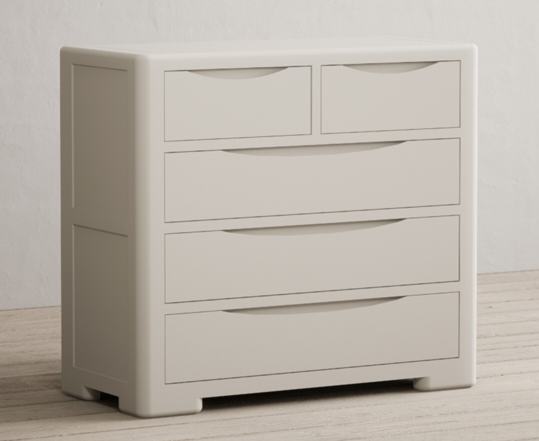 Photo 1 of Harper soft white painted 2 over 3 chest of drawers