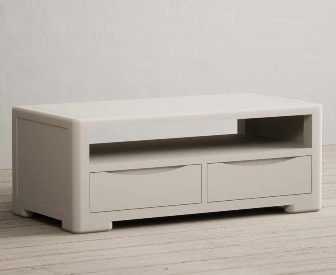 Photo 1 of Harper soft white painted 4 drawer coffee table
