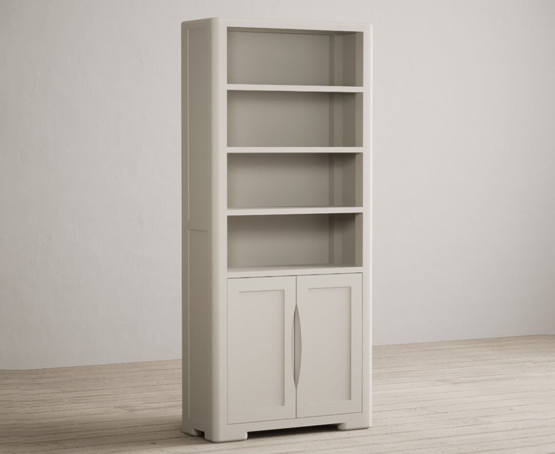 Photo 1 of Harper soft white painted tall bookcase