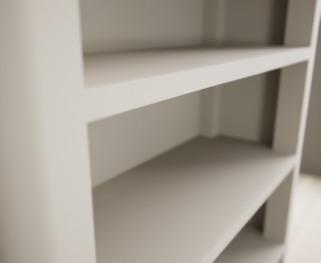 Photo 3 of Harper soft white painted tall bookcase