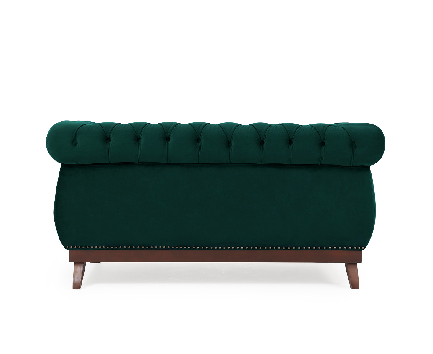 Photo 3 of Harrow chesterfield green velvet 2 seater sofa