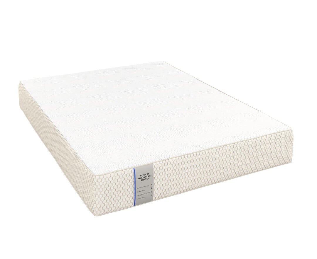 Product photograph of Hybrid Advanced King Size Mattress from Oak Furniture Superstore