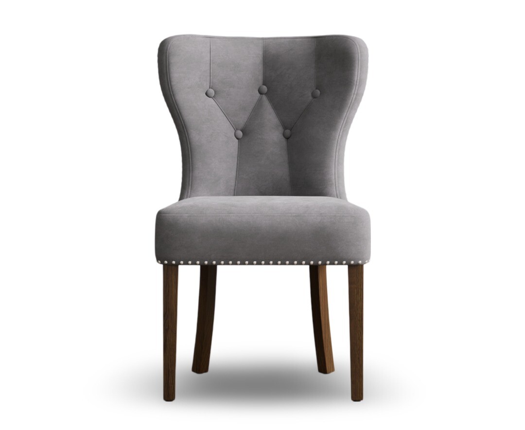 Product photograph of Grey Keswick Chairs from Oak Furniture Superstore
