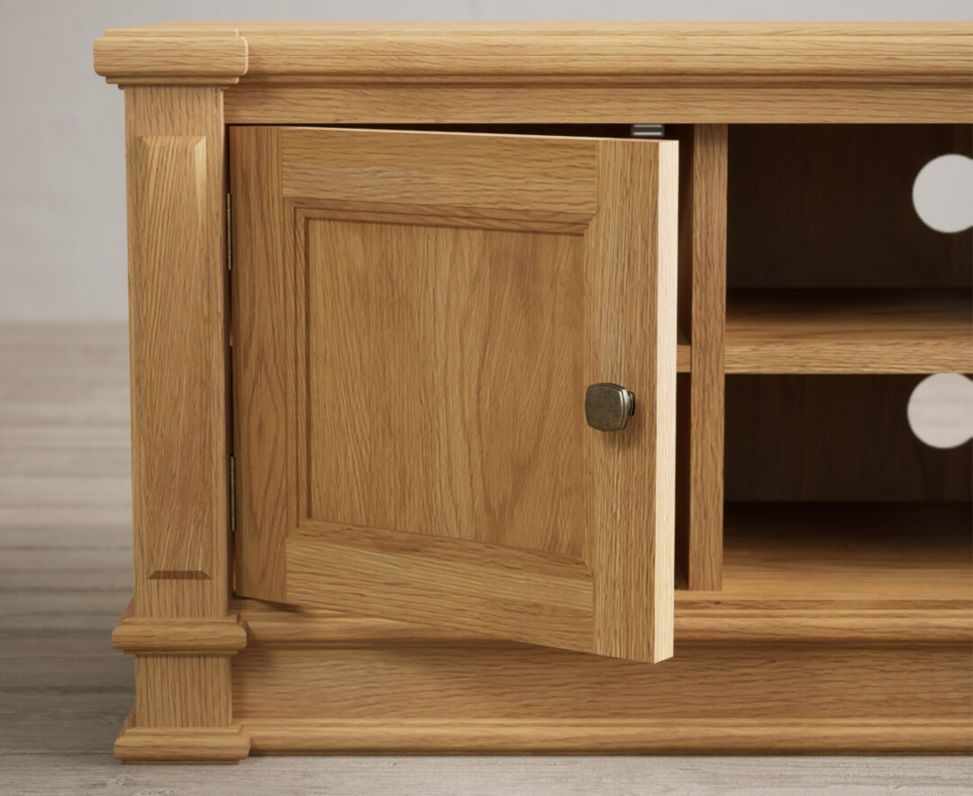 Photo 2 of Lawson solid oak large tv cabinet