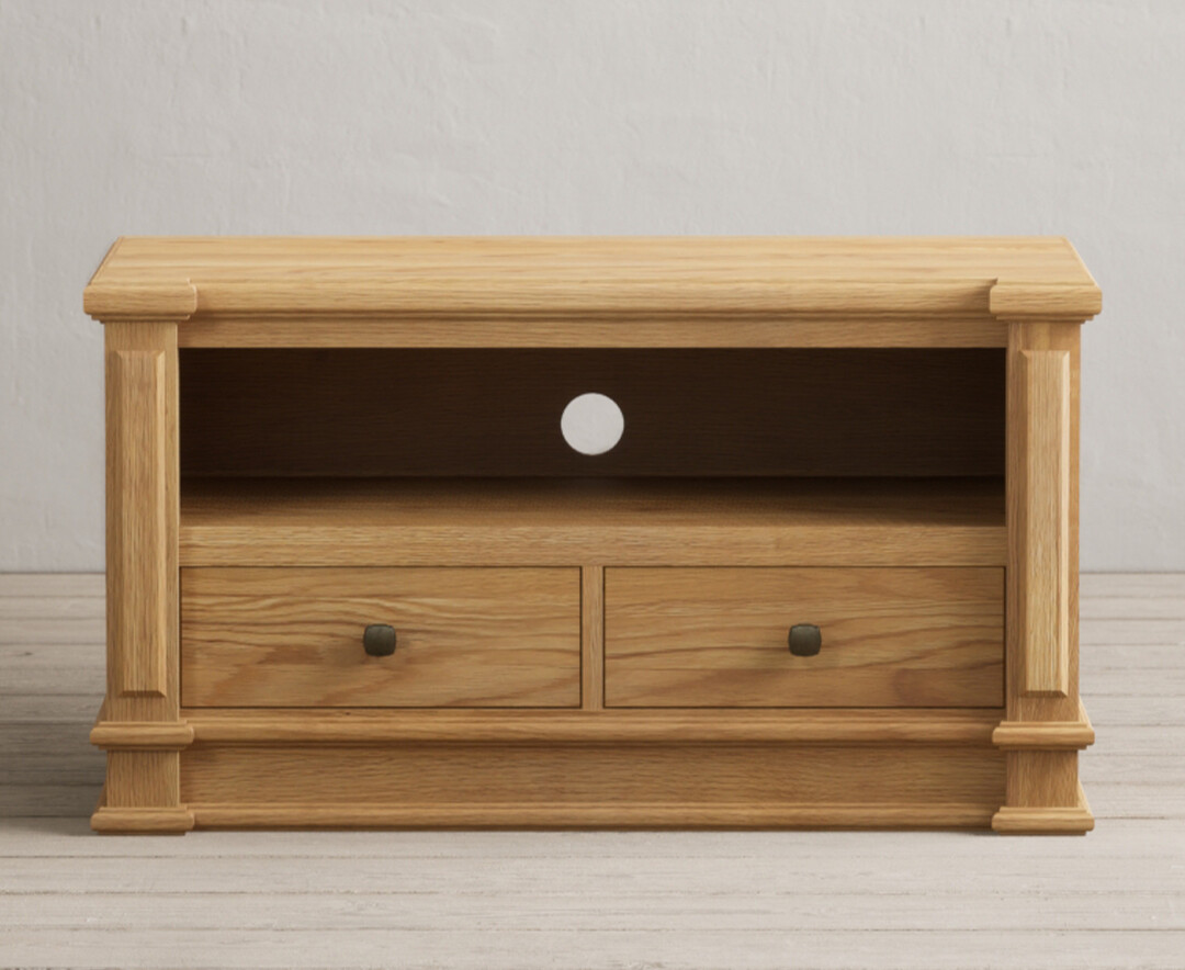 Lawson Solid Oak Small Tv Cabinet