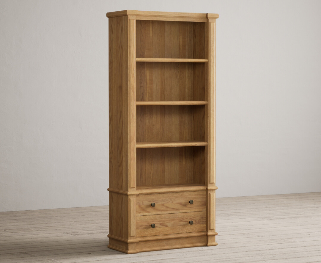 Photo 1 of Lawson solid oak tall bookcase