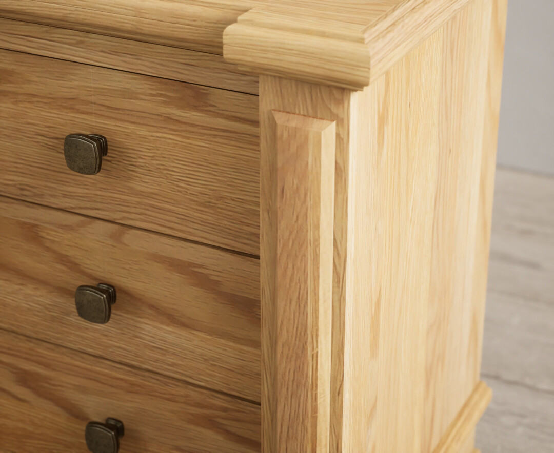 Photo 3 of Lawson solid oak 3 drawer bedside chest