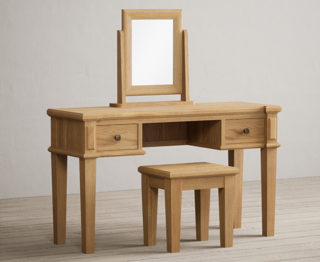 Photo 1 of Lawson solid oak dressing table set
