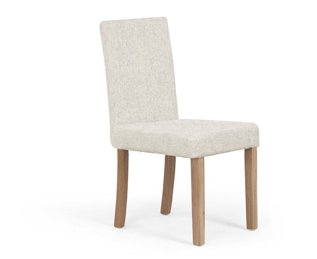 Photo 2 of Lila natural fabric dining chairs