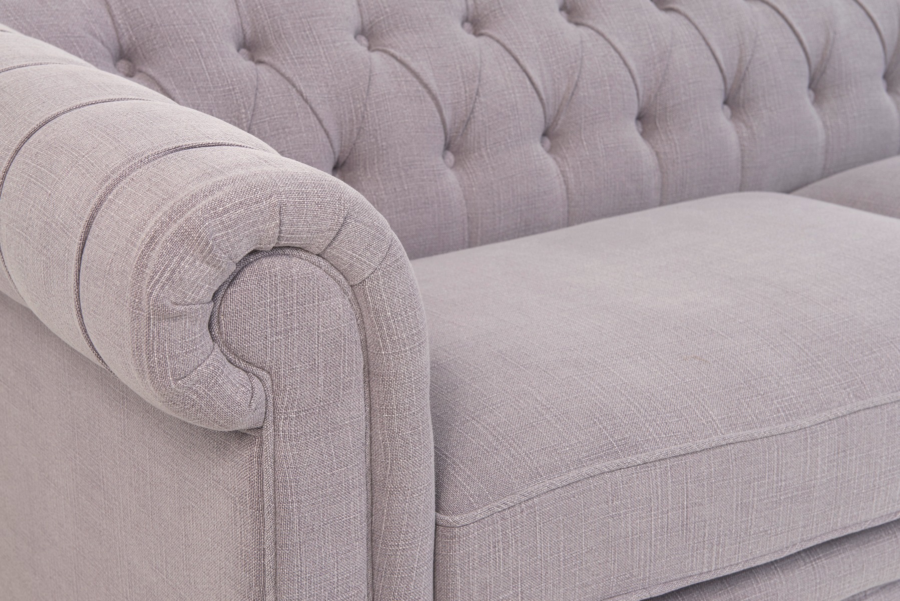 Photo 2 of Bromley large grey linen corner sofa