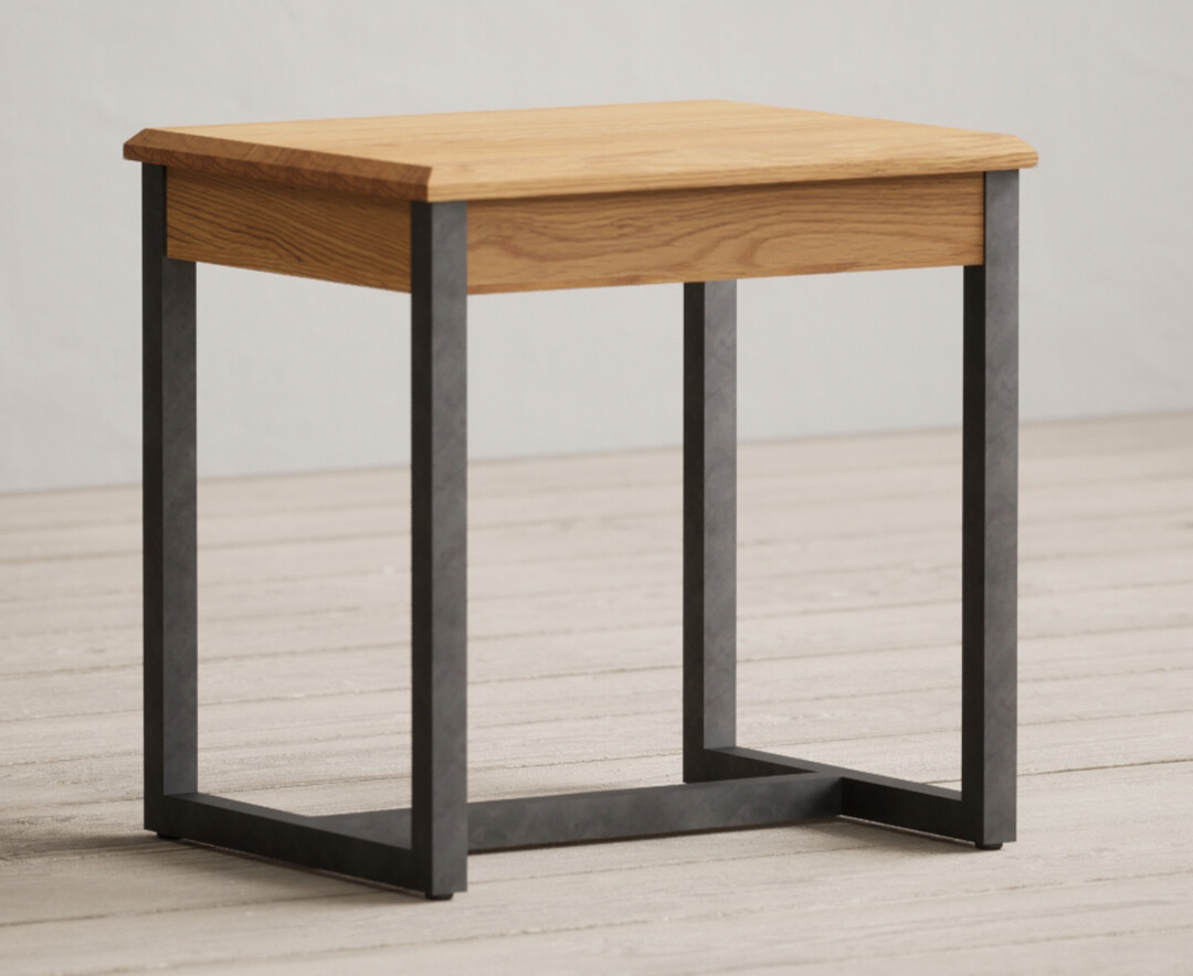 Photo 1 of Loft solid oak dressing table stool