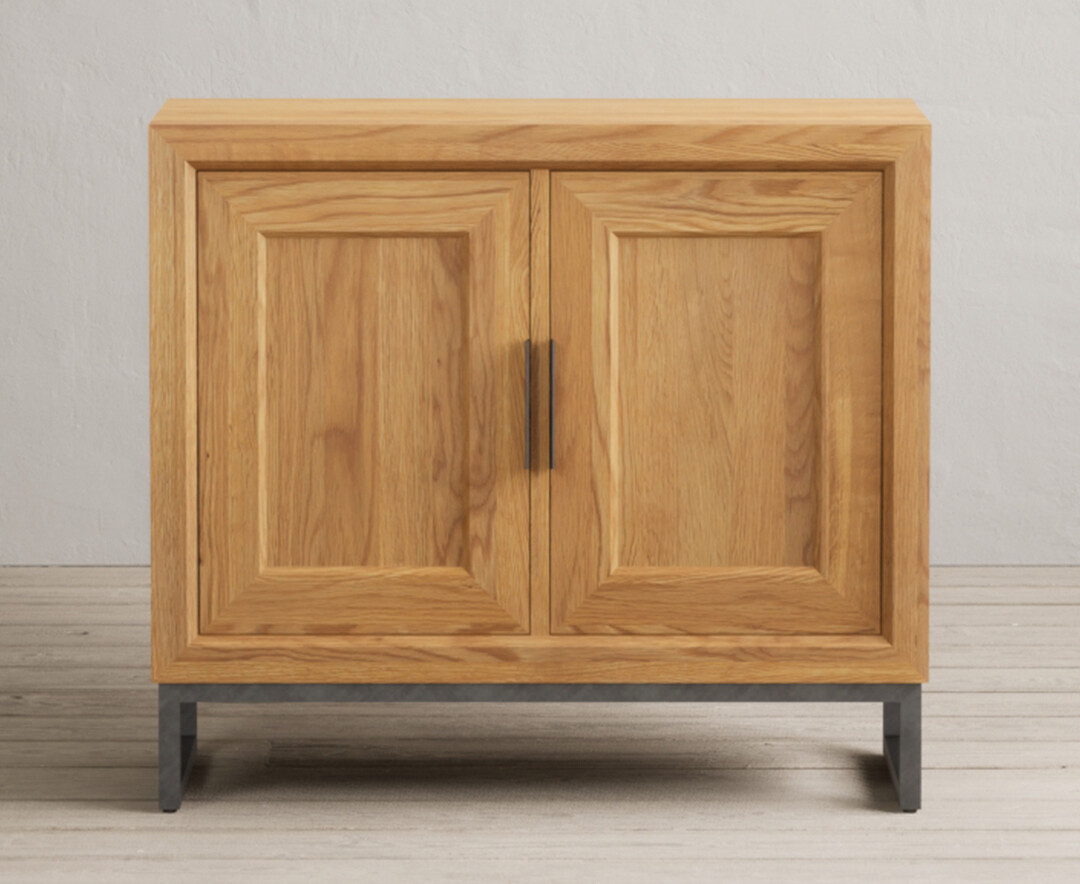 Loft Solid Oak Small Sideboard