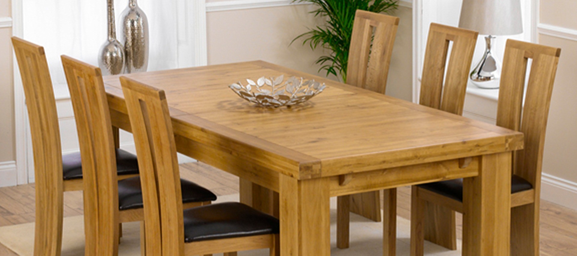 Photo 3 of Extending loire 230cm oak dining table