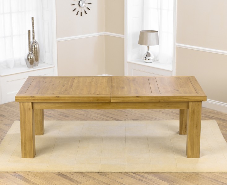 Photo 1 of Extending loire 230cm oak dining table