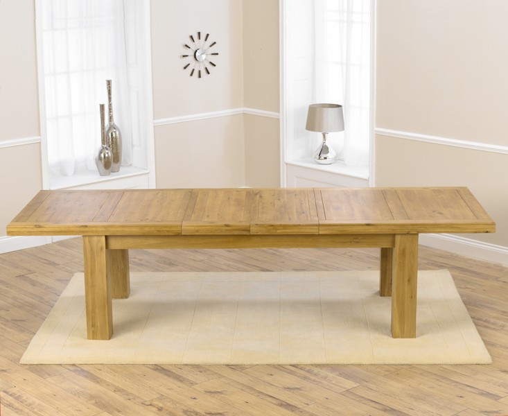 Photo 2 of Extending loire 230cm oak dining table