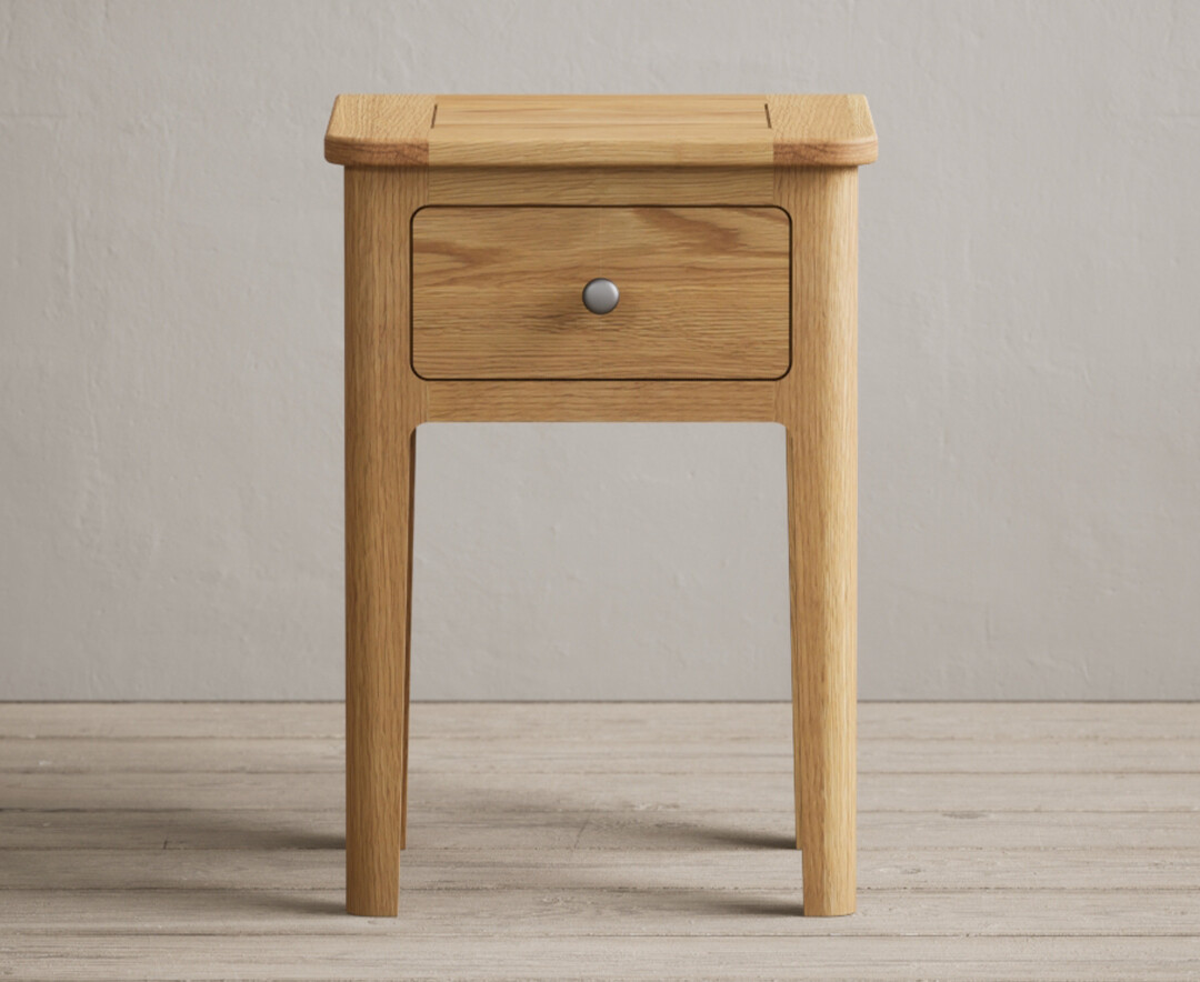 Loxton Solid Oak Bedside Table