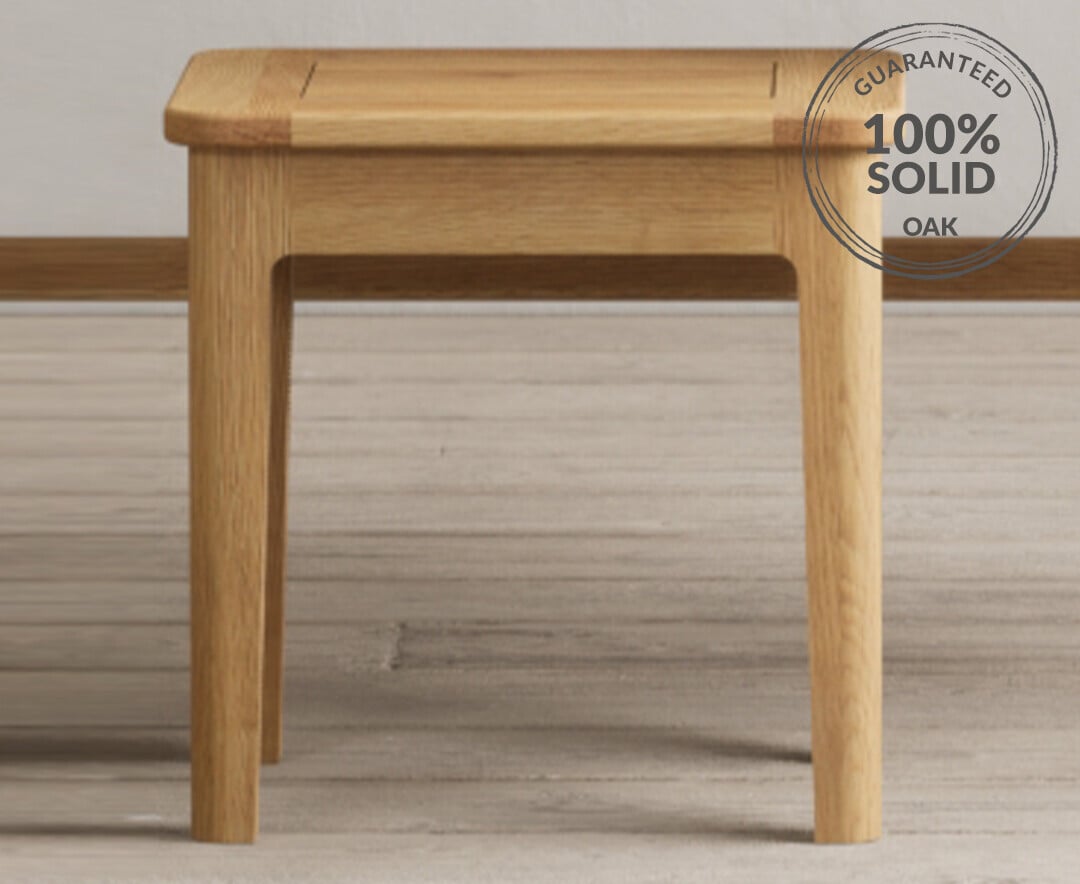 Oak dressing best sale table stool
