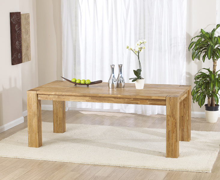 Photo 2 of Sheringham 200cm solid oak dining table