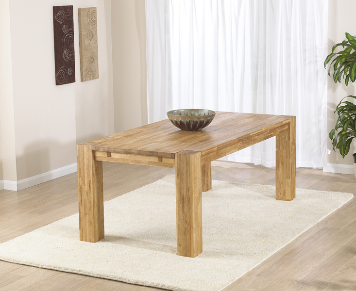 Photo 1 of Sheringham 200cm solid oak dining table