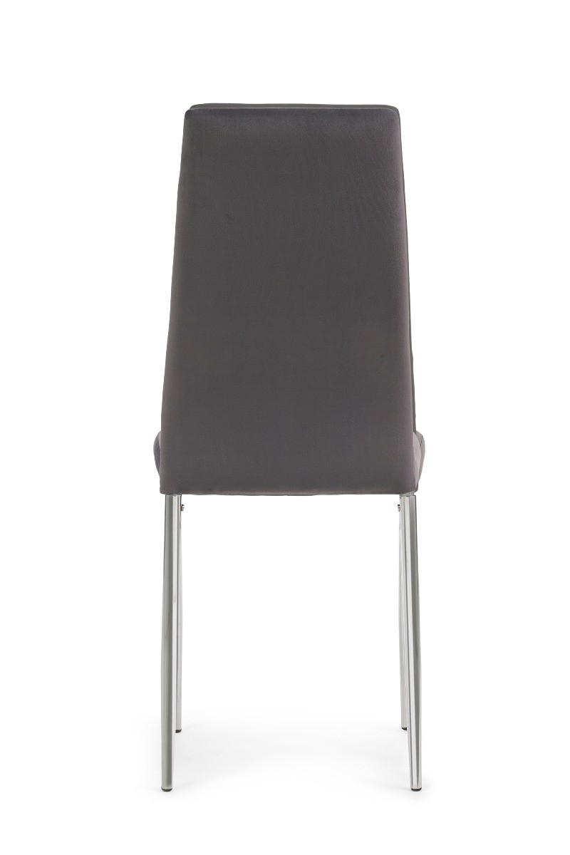 Photo 4 of Angelo grey velvet dining chairs