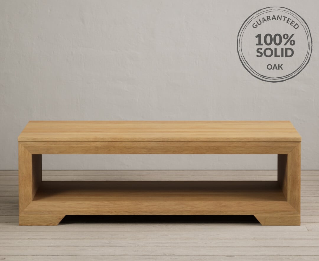Solid oak clearance small table