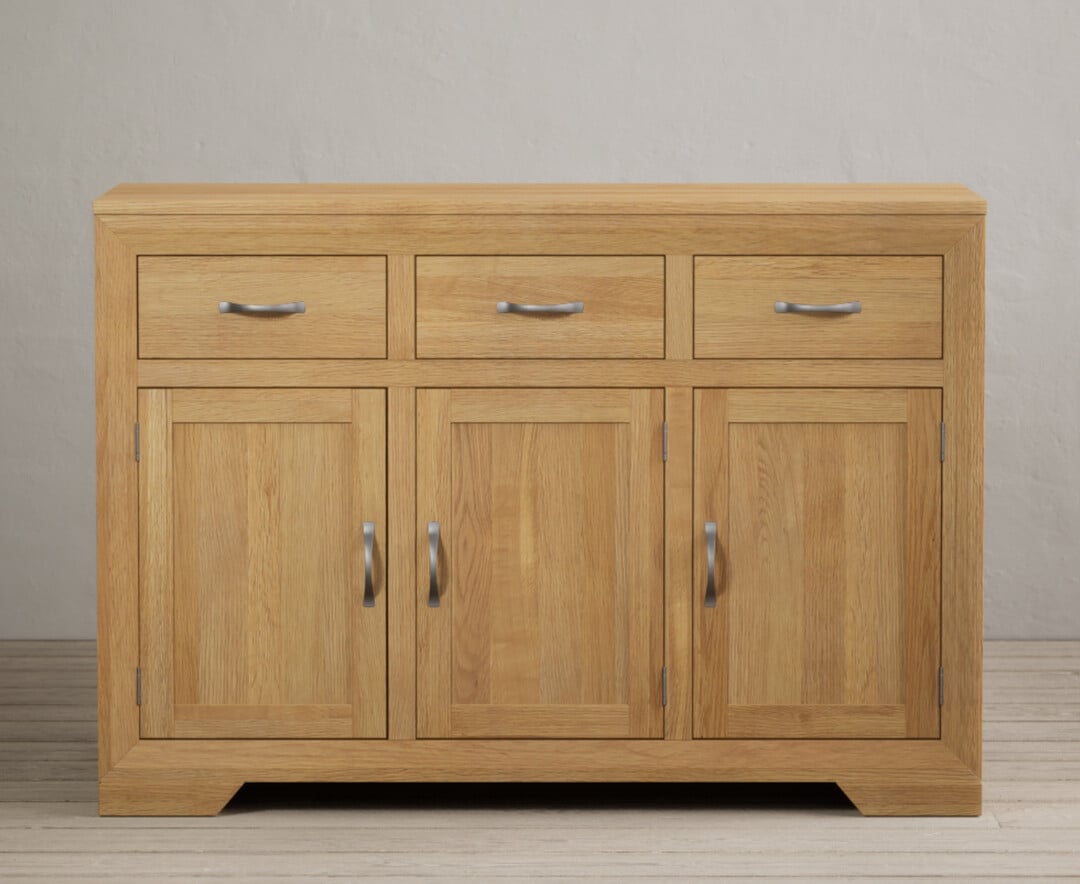 Mitre Solid Oak Large Sideboard