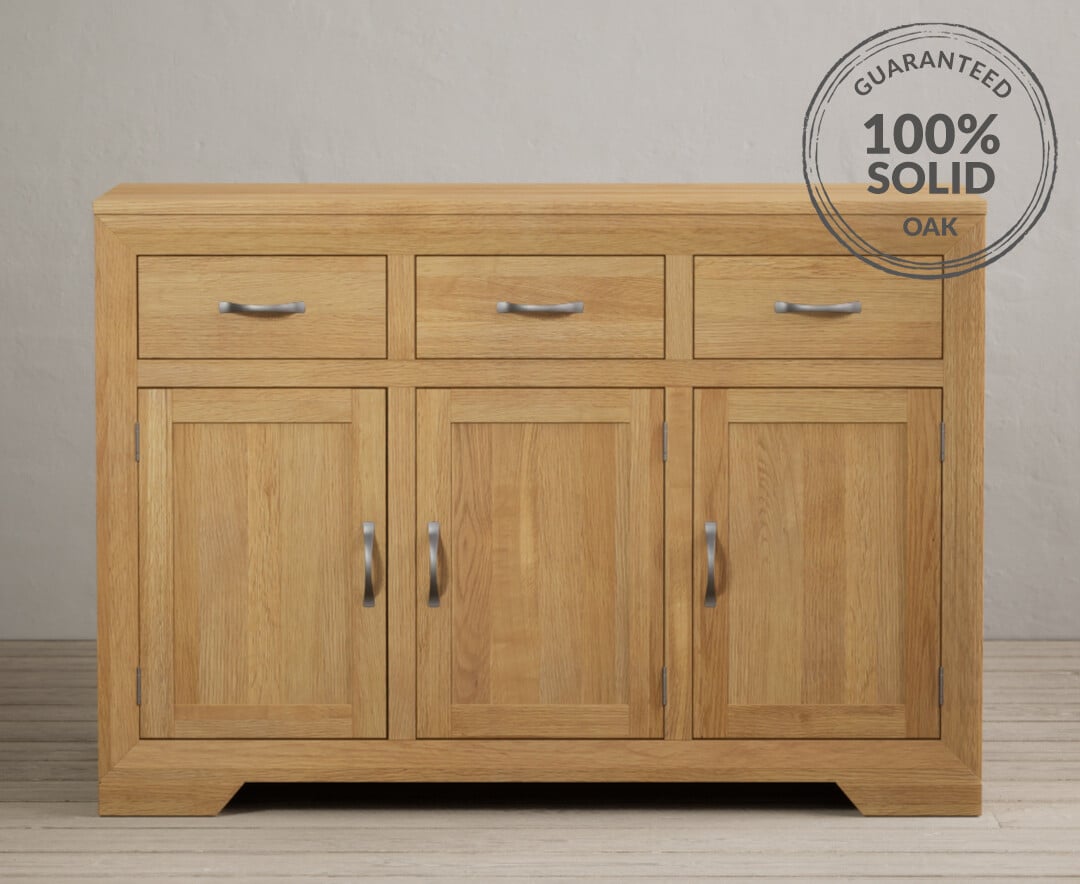 Mitre Solid Oak Large Sideboard