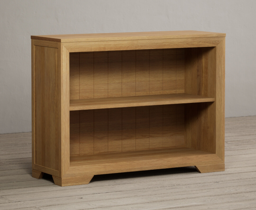 Photo 1 of Mitre solid oak small bookcase