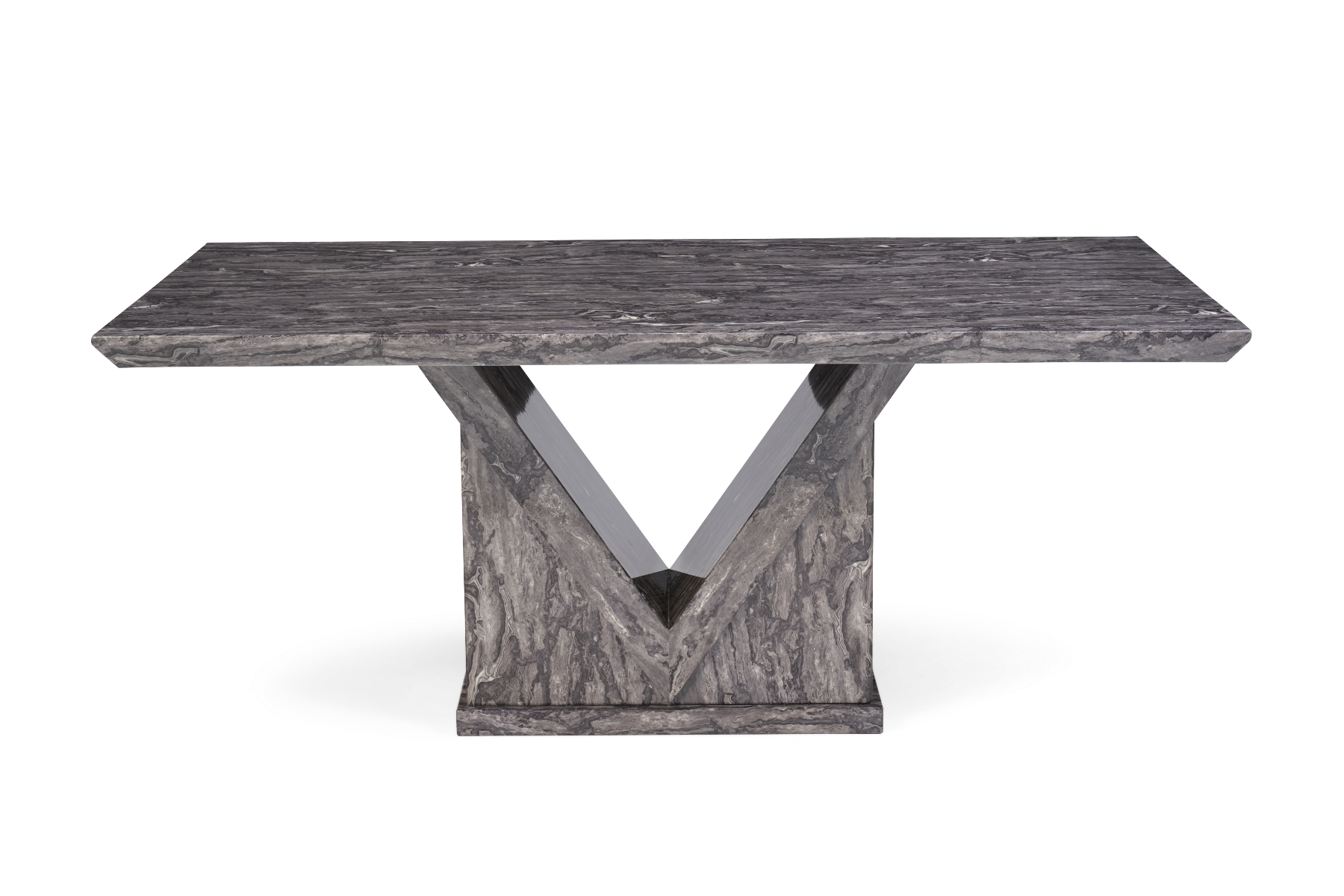 Photo 4 of Milan 160cm grey marble dining table