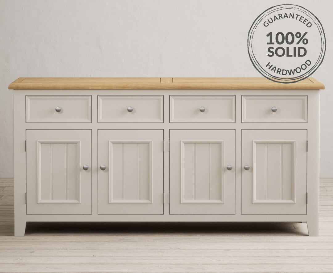 Extra large white 2025 sideboard