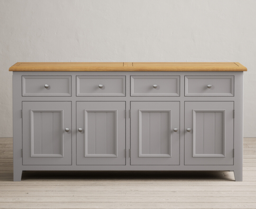 Weymouth Oak And Light Grey Painted Extra Large Sideboard