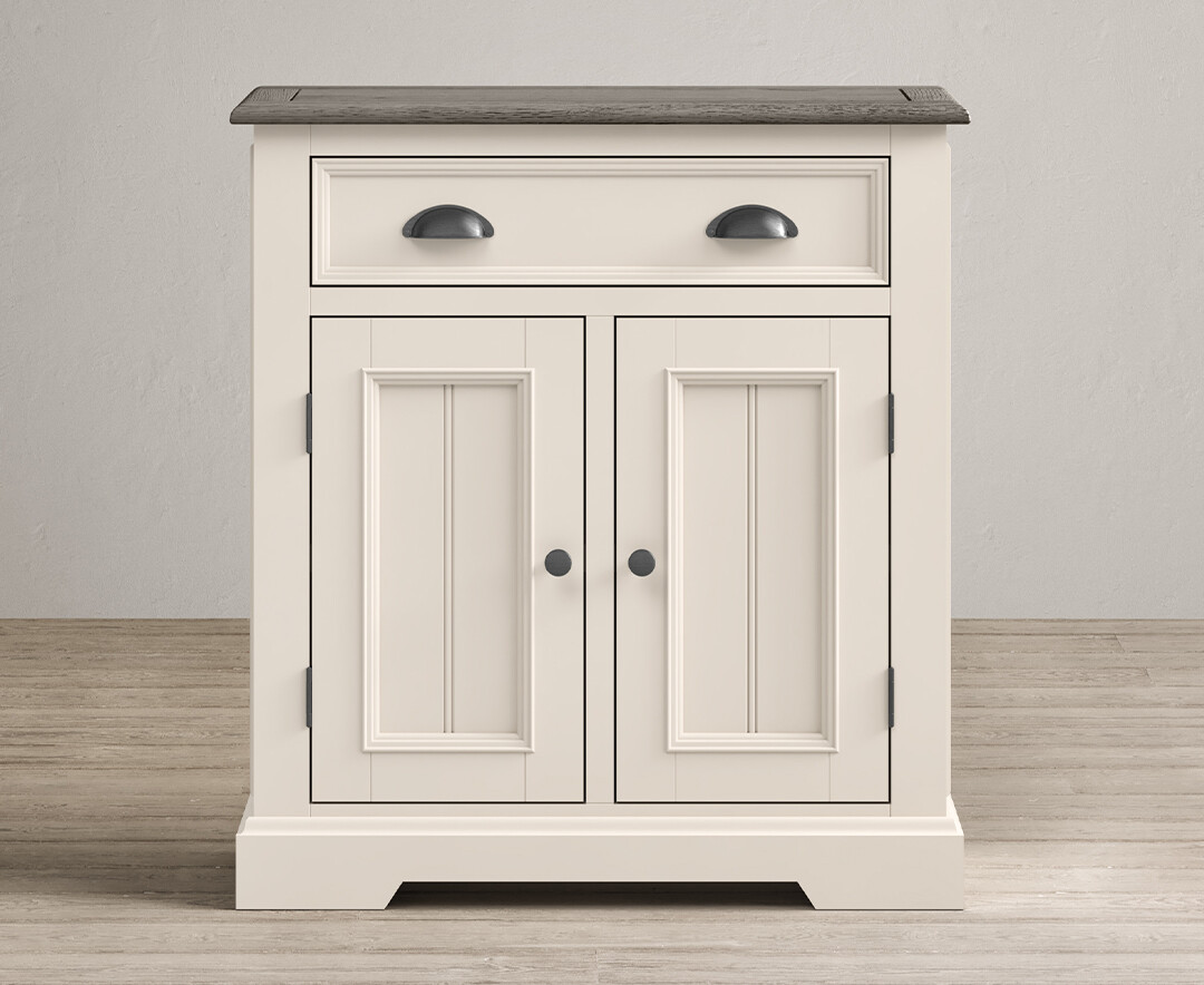 Dartmouth Oak And Soft White Painted Hallway Sideboard