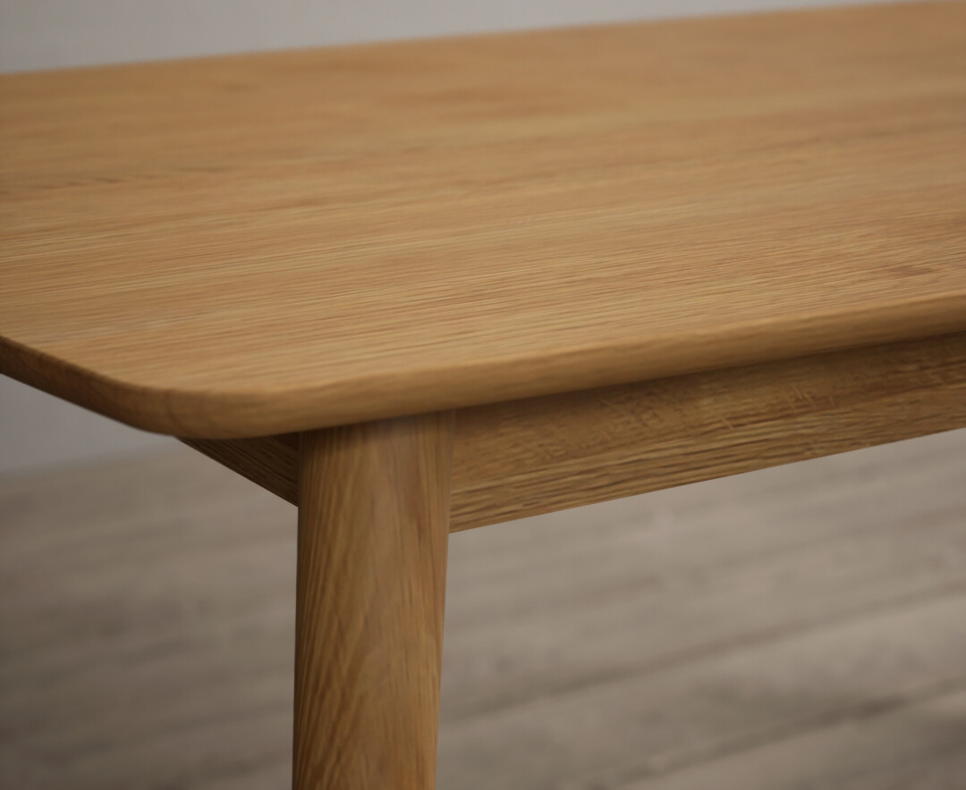 Photo 2 of Nordic 150cm solid oak dining table