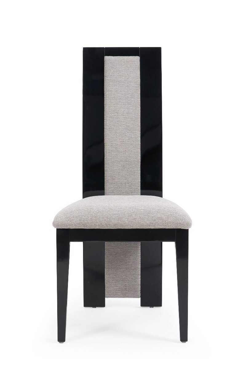 Product photograph of Black Novara Chairs from Oak Furniture Superstore