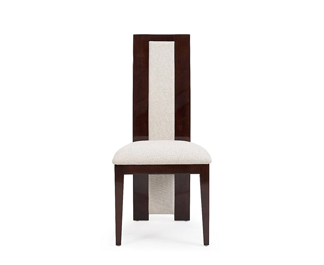 Product photograph of Brown Novara Chairs from Oak Furniture Superstore