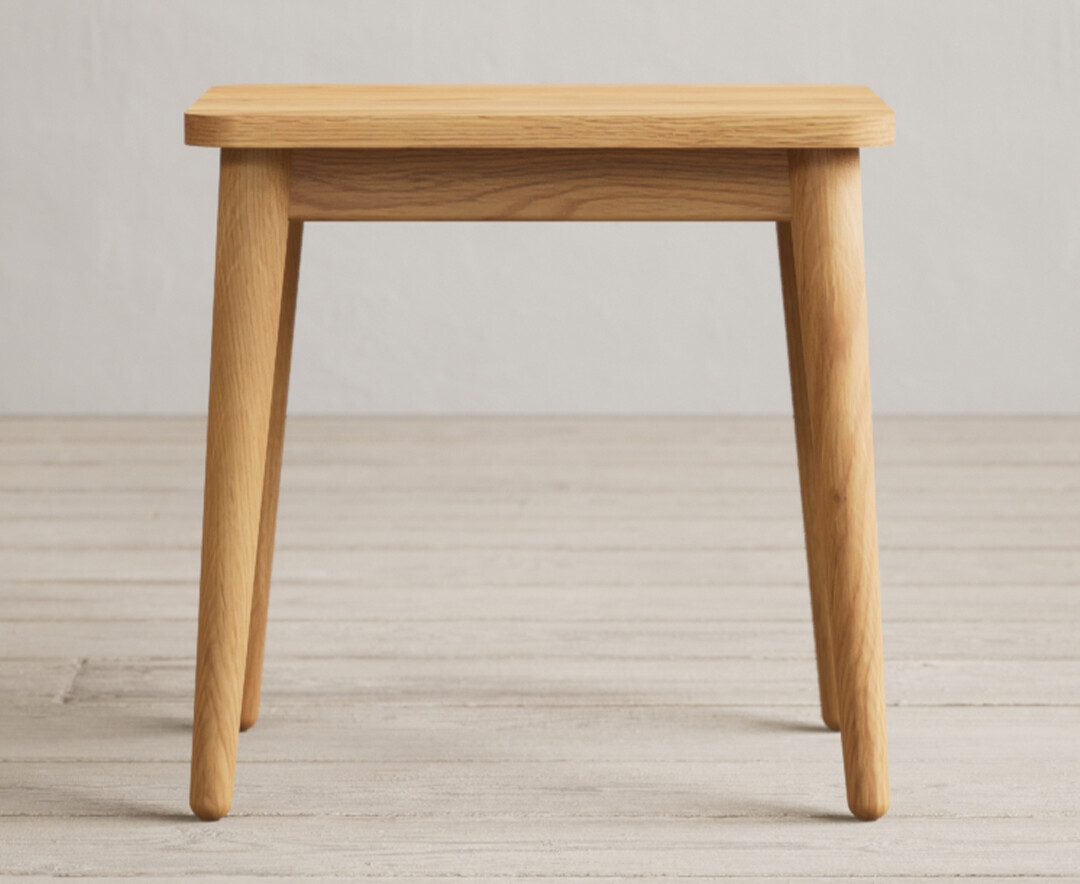 Product photograph of Oak Rattan Dressing Table Stool from Oak Furniture Superstore