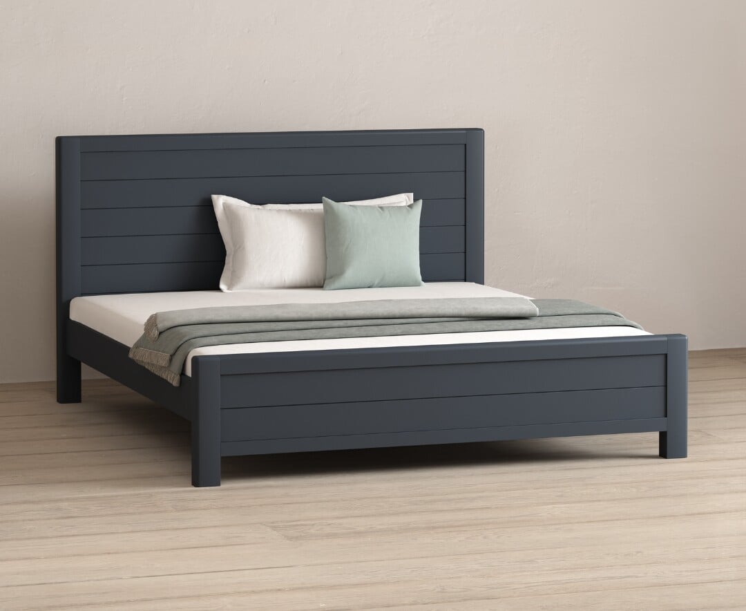 Pembridge Dark Blue Painted Super King Bed