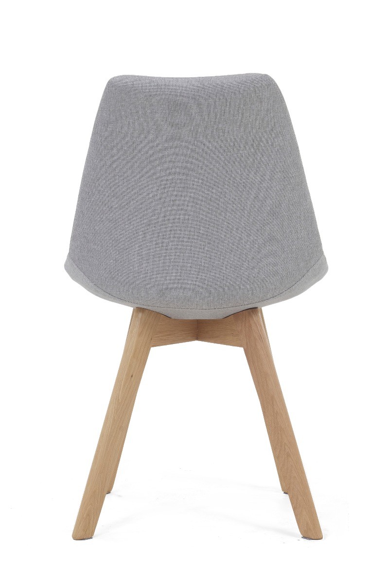 Photo 5 of Orson light grey fabric dining chairs