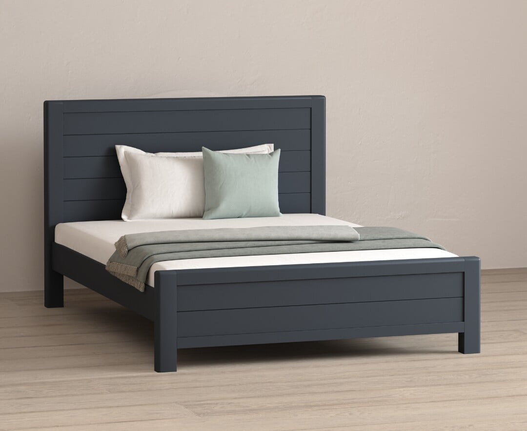 Pembridge Dark Blue Painted Double Bed