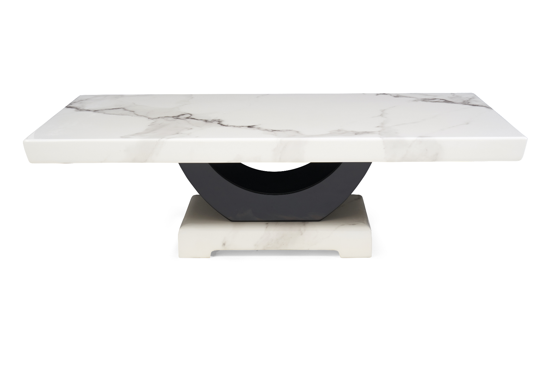Photo 3 of Novara white marble coffee table