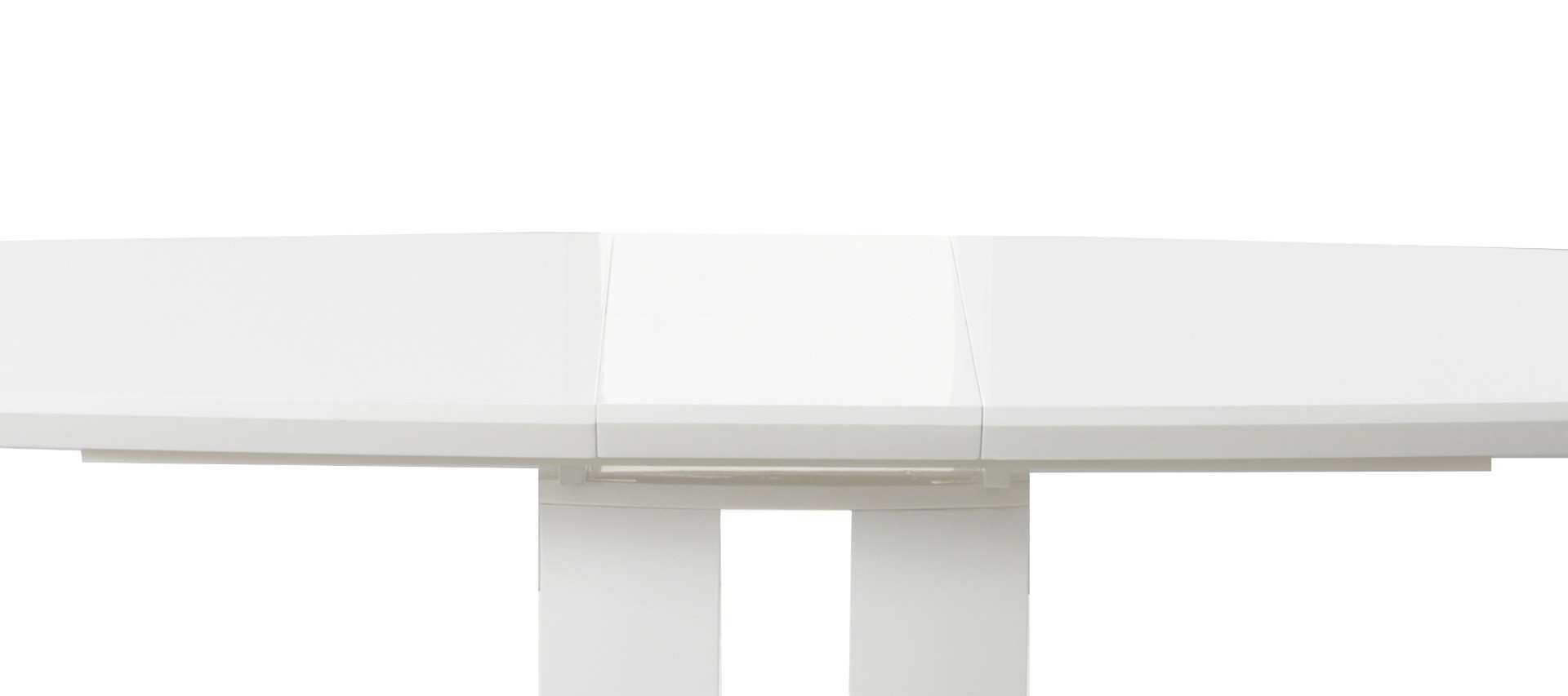 Photo 3 of Richmond 180cm white high gloss extending dining table