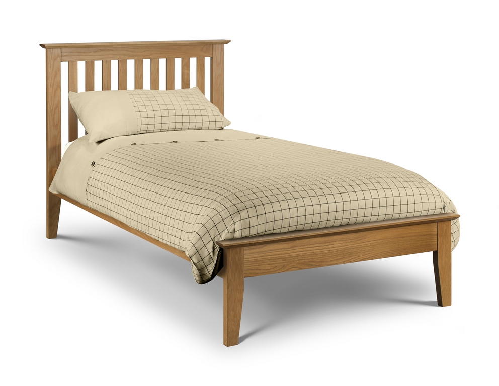 Rno Shaker Style Solid Oak Bed, Shaker Style Wooden Bed Frames