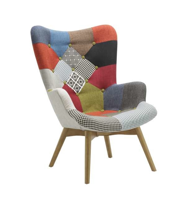 Sloan Chair Multi Coloured Armchairs, Multi Coloured Occasional Chairs