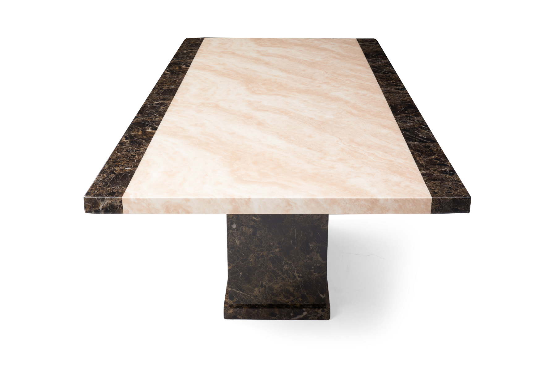 Photo 4 of Tenore 220cm extra large marble effect dining table