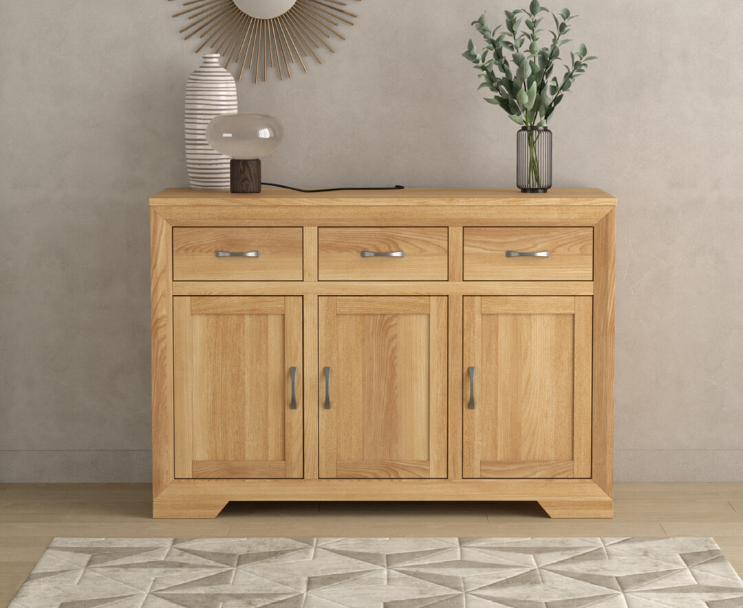 Tilt Solid Oak Large Sideboard