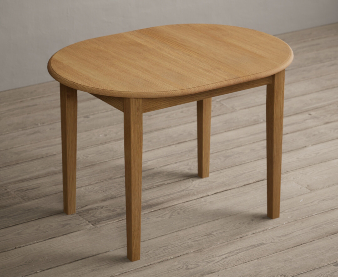 Product photograph of Extending Warwick Solid Oak Dining Table from Oak Furniture Superstore
