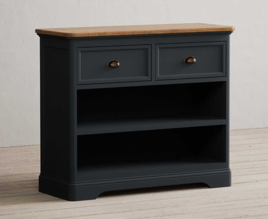 Photo 1 of Bridstow oak and blue painted storage console table