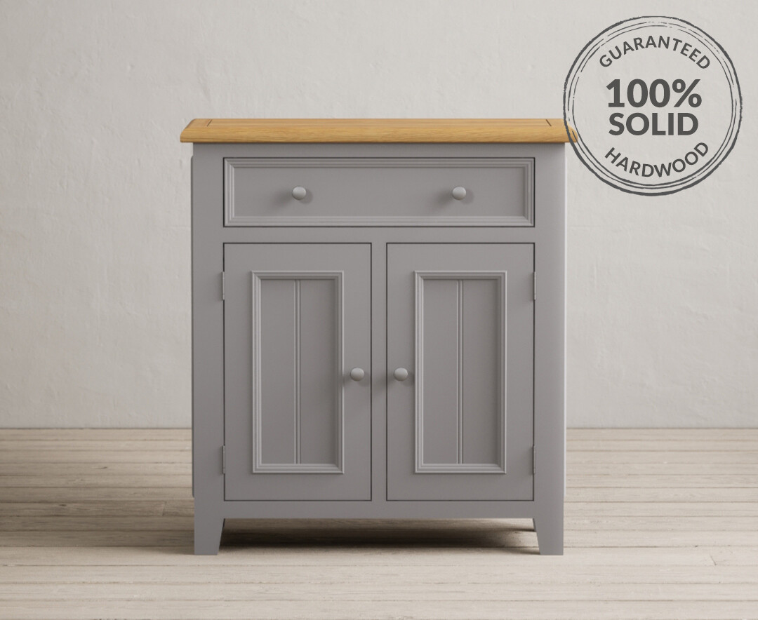 Weymouth Oak and Light Grey Painted Hallway Sideboard Oak