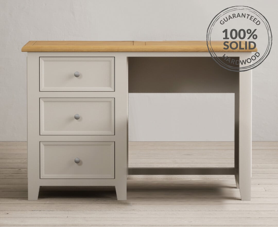 Oak white sale dressing table