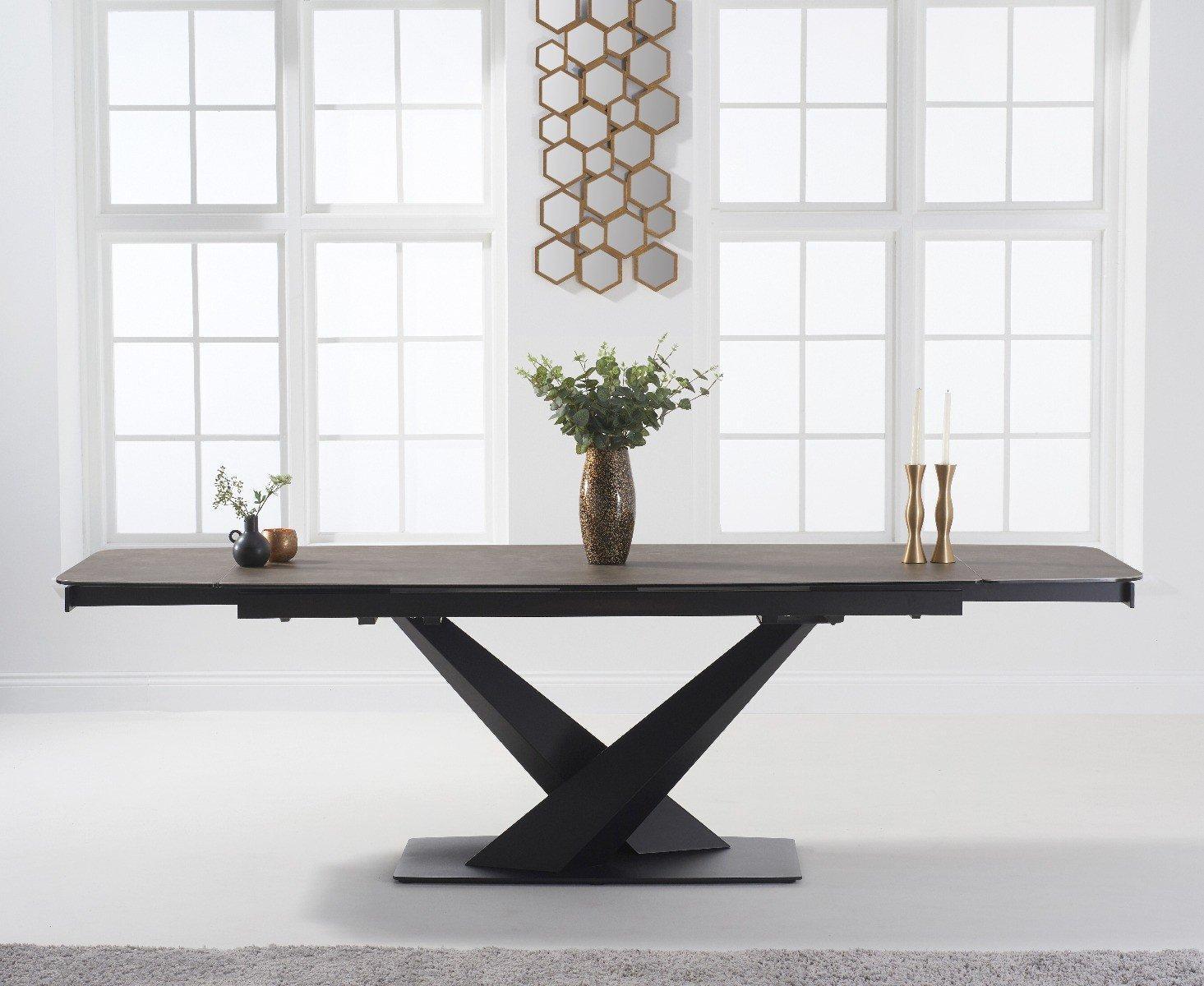 Mink ceramic dining table discount